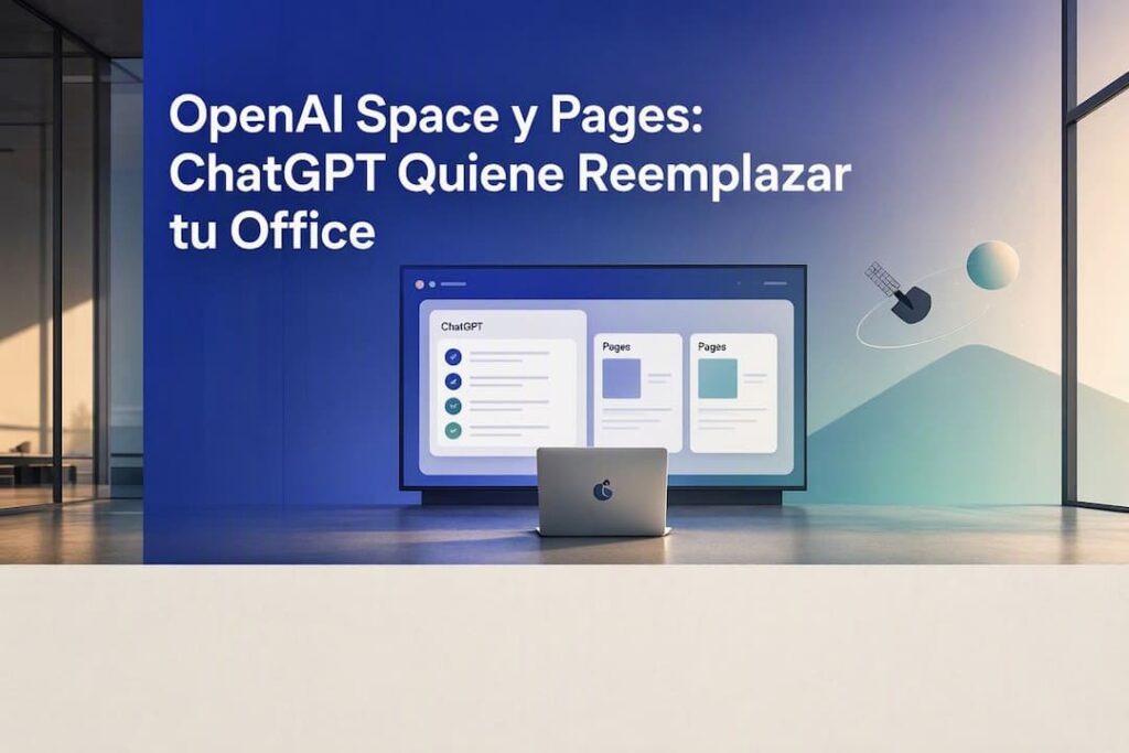 OpenAI Space y Pages: ChatGPT Quiere Reemplazar tu Office